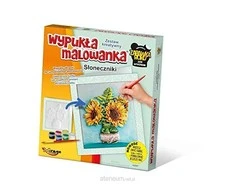 Mirage Miražinės gėlės Saulėgrąžos reljefinė spalvinimo knygelė 69007