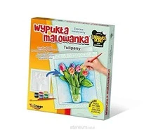 Mirage Miražo gėlės Tulpės išgaubtas dažymo puslapis 69005