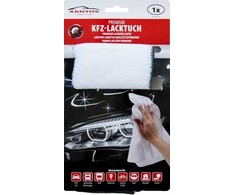 XANTOS Premium pliušinis lakuotas audinys 40x40cm baltas