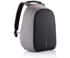Kuprinė su apsauga nuo vagių XD Design Bobby Hero Regular, Juodos/Pilkos spalvos