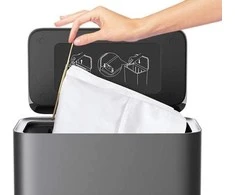 Dulkių siurblio - roboto Xiaomi Mi Mop 2 Ultra dulkių maišelis automatinei susiurbimo stotelei, Baltos spalvos