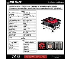 CPU aušintuvas S1150/S1151/S1155/S1156 XC041 XILENCE