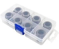 XSPC jungtis G1/4" į 14 mm kietą vamzdį, juodas chromas - 8 vnt.