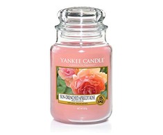Yankee Candle Aromatinė didelė žvakė "Sun-Drenched Apricot Rose" 623 g
