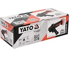 Akumuliatorinis kampinis šlifuoklis Yato YT-82827; 125 mm; 18 V; (be akumuliatoriaus ir pakrovėjo)