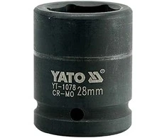 YATO NASADKA UDAROWA SZEŚCIOKĄTNA 3/4" KRÓTKA 28mm