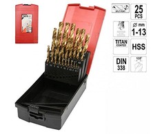 Yato metalo grąžtų rinkinys HSS-TiN 1-13mm YT-44676