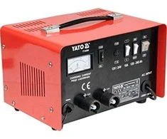 YATO kroviklis su paleidimo funkcija 16A 12V / 24V 120-240Ah
