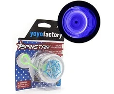 YoYoSpinstar-LED mėlynas, šviečia