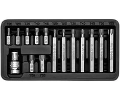 YATO KOŃCÓWKI TORX 15elem. 0411