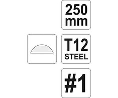 YATO PUSAPALĖ DILDE 250 mm Kvadratas 1 6226