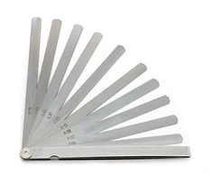 YATO SZCZELINOMIERZ 200mm 17 LISTKÓW 0.02-1.0mm 7221