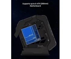 Zalman Z-Machine 500 Midi Tower vitrina, grūdintas stiklas – juodas