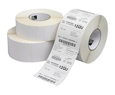 Zebra Z-Perform 1000T, Balta, Lipni spausdintuvo etiketė, Iškirpta etiketė, Ritinėlis, Popierius, Terminio perkėlimo