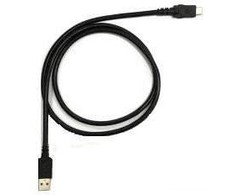 USB kabelis Zebra USB-A - USB-C 1 m Juodas (USB C - USB A)