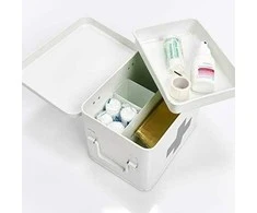 First Metalinis pirmosios pagalbos vaistinėlė, medicininė dėžutė, 22x16x16 cm, ZELLER