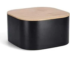 Zeller Bamboo Metalinė duona su bambukiniu dangteliu, 26,5 cm