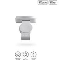 ZENS 2-IN-1 MAGSAFE + LAIKRODŽIO KELIONĖS ĮKROVIKLIS Baltas