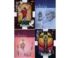 St. Majewski Lakštas laminuota danga, formatas A5, 60 puslapių, šešėlis, RELIGIA, UNIPAP