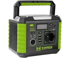 Zipper Maschinen Nešiojama elektrinė, 288.6Wh ličio jonų baterija, 330W AC išvestis, skirta stovyklavimui, lauko veiklai, avariniam maitinimui, suderinama su saulės energija