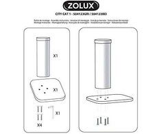 ZOLUX City Cat 1 Cat draskymo bokštelis