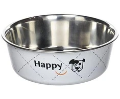 Zolux Bowl Inox HAPPY 2,65 l col. baltieji