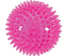 Zolux Žaislų TPR Pop kamuolys su šuoliai 13 cm rožinė