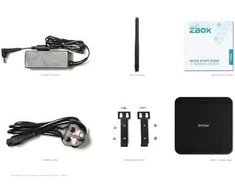 Zotac ZBOX CI343 NANO Mini-PC Barebone Intel N100 2xDDR5 SODIMM SATA M.2