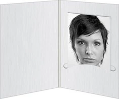 Nuotraukų rėmelis 1x100 Daiber Folders balti Profi-Line iki 4,5x6 cm