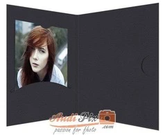 Nuotraukų rėmelis 1x100 Daiber Folders Opti-Line iki 7x10 cm juodos spalvos