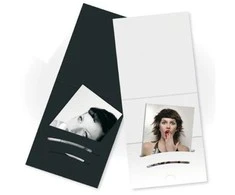 Nuotraukų rėmelis 1x100 Daiber Folders Passport Photo, balta, 70x100 mm