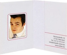 Nuotraukų rėmelis 1x100 Daiber Folders balti matiniai 45x65 mm