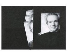 Nuotraukų rėmelis 1x100 Daiber Portrait aplankai Profi-Line 13x18 juodi