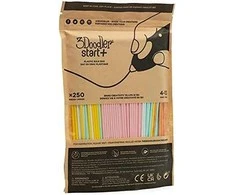 3Doodler Start Filament Eko | 2,5 mm | 250 vnt | 4 kolory Ugnis ir ledas