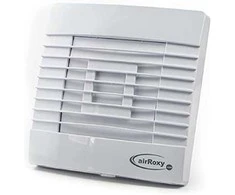 airRoxy Prestige ventiliatorius 120 ZG HS sienos versija su higrometer, gravitacijos aklas 01-033