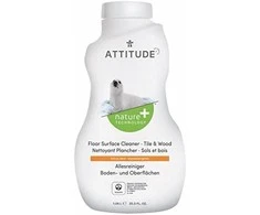Attitude Attitude, grindų plovimo skystis (medžio ir terakotos) Citrinų oda (Citrus Zest), 1050 ml