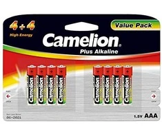 Camelion Baterijos LR03 8(4+4) AAA