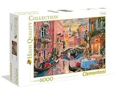 Clementoni Dėlionė 6000 vnt. - Venecijos vakaro saulėlydis