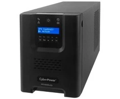 CYBERPOWER PR1000ELCD Line-Interactive 1000VA/900W Sinewave AVR LCD išvestis (8) IEC RS232 USB(HID) EPO SNMP EnergyStar