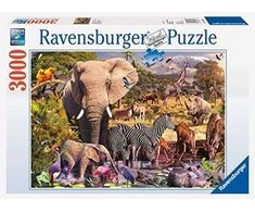 Ravensburger Dėlionė 3000 vnt. - Afrikos gyvūnai