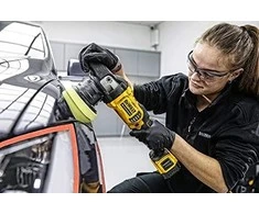 DeWalt Akumuliatorinis poliruoklis DCM848N 18 V, 125mm, be akumuliatoriaus ir kroviklio