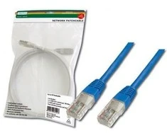DIGITUS UTP LAN cable, patch 6 cat, 3.0m, mėlynas, 2xRJ45, DK-1614-030/B