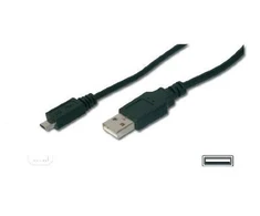 Assmann Electronic ASSMANN Micro USB 2.0 jungties laidas 1,8m