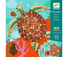 Djeco Kūrybinis rinkinys-mozaika - Karibų jūros gyvūnai ( DJ09427 )