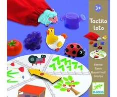 Djeco Edukacinis žaidimas - Lytėjimo Loto - Ferma ( DJ08135 )