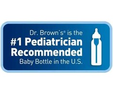 Dr. Browns Crystal Wide Mouth Bottle buteliukas 150 ml