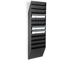 Durable TALPYKLĖS, KURIOSE YRA 12 LEVEN LEIN FLEXIBOXX A4 Juodas