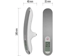 Virtuvinės svarstyklės Emos Svarstyklės rankinės pakabinamos iki 50kg