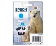 Rašalas Epson rašalas C13T26324010 No26 (žydra)