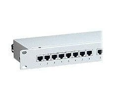 Komutacinė panelė Equip 19'' 16 port 1U cat.6 ekranuota Pilka